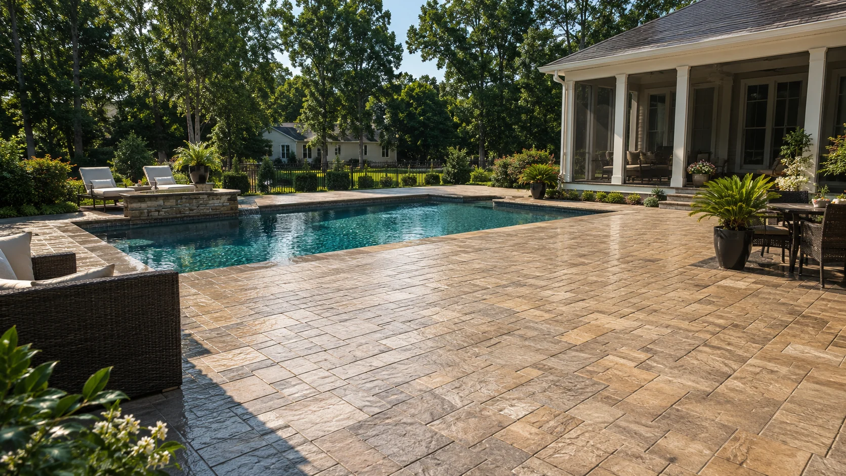 Pool Deck Paver Sealing in Summerville SC